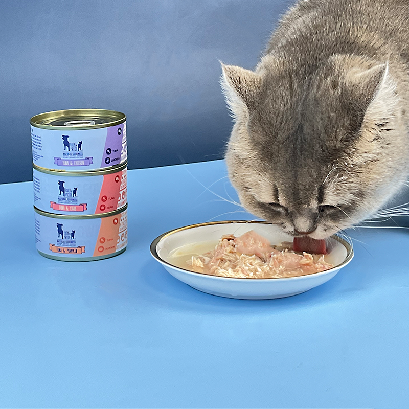 Canned Cat Food Manufacturer - Factory Direct 85g 170g White Meat