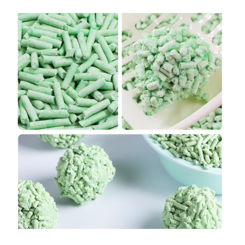 Mix Cat Litter Factory - 6L Plant Degradable 5 Flavors