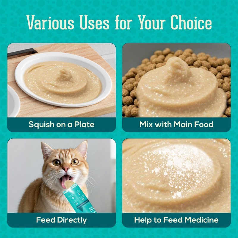 Cat Sticks Factory - Natural Lickable Salmon Oil Krill