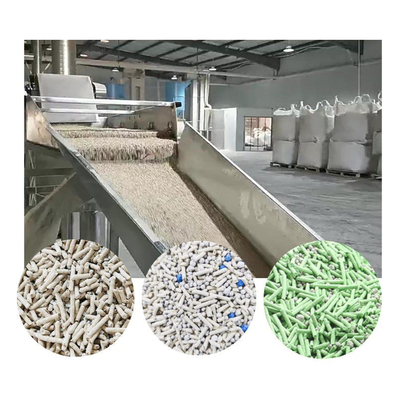 Mix Cat Litter Factory - 6L Plant Degradable 5 Flavors