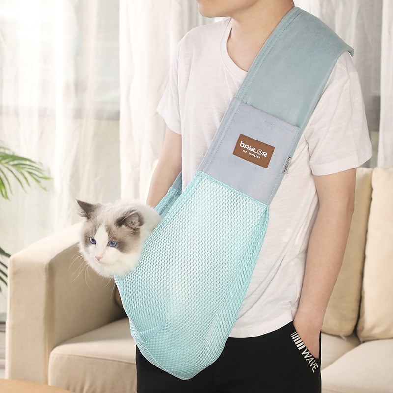Cat Backpack Supplier - Single Shoulder Crossbody Bag Cat Puppy Bag for Outdoor Use