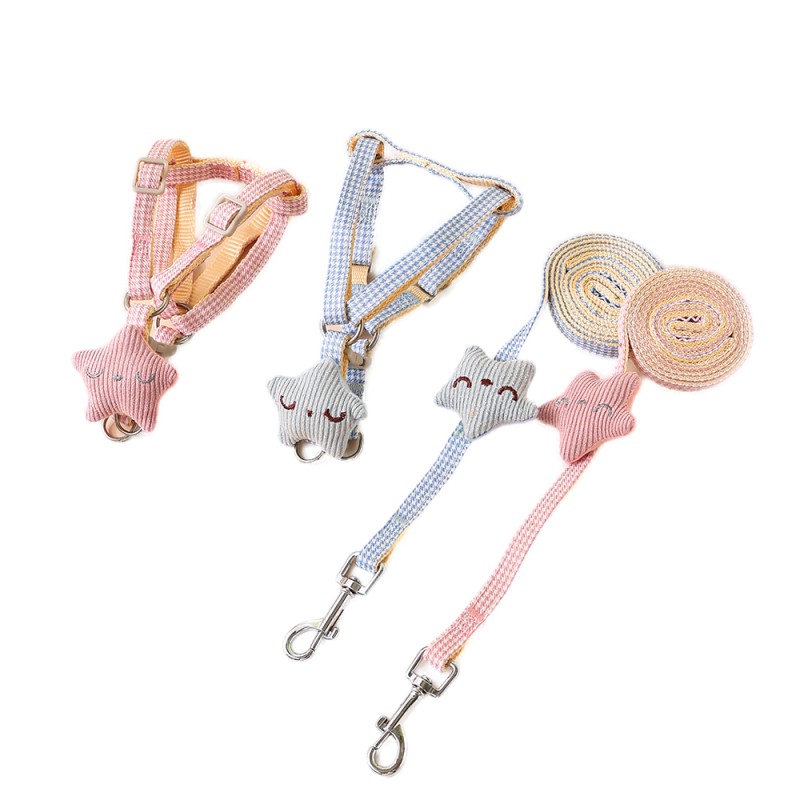 Pet Harness Supplier - Wholesale High Quality Adjustable Lightweight Comfortable Soft Travel Set