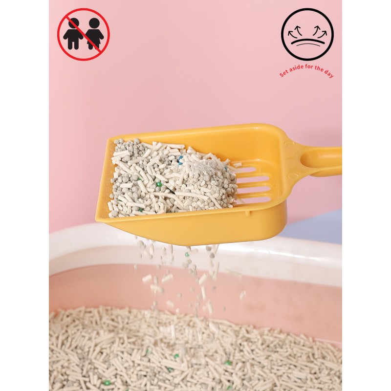 Pet Cleaning Tools Factory - Hot Selling Upgraded Plastic Multi-Color Non Stick Cat Litter Shovels