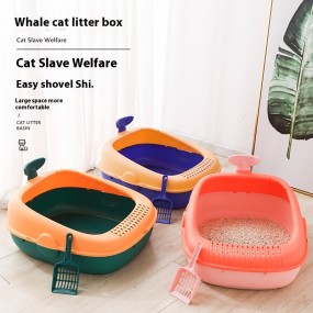 Cat Litter Box Supplier - Factory Wholesale New Large Anti Splash Semi-Closed Smart Toilet Pet Supplies