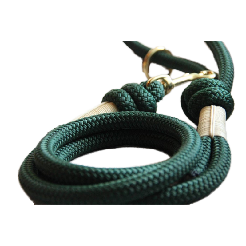 Pet Leash Supplier - Nylon Rope Swivel Hook Handle Long Strap Luxury Western Durable PU Silicone