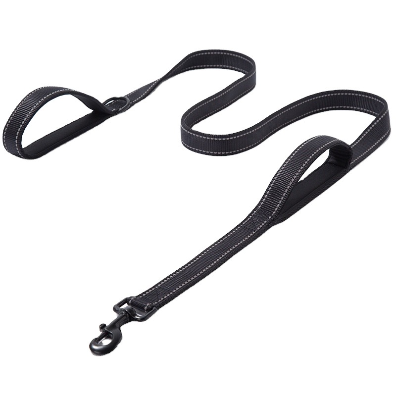 Pet Leashes Supplier - Professional Nylon Training Jogging Running Durable Hands-Free Double Reflective