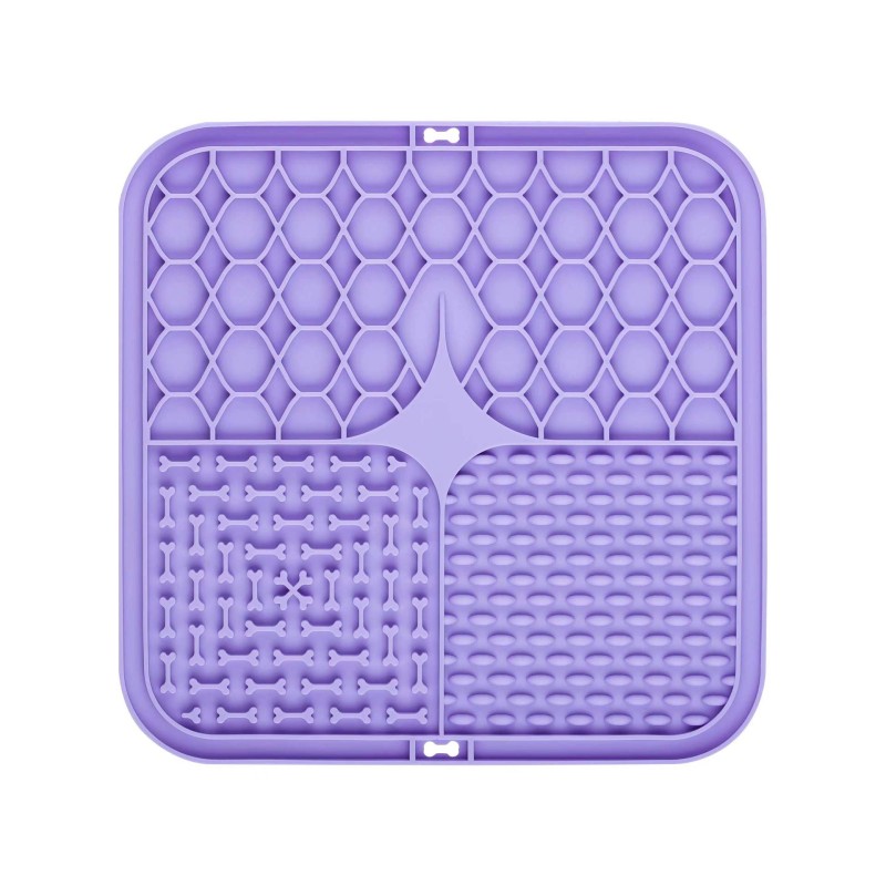 Pet Lick Pad Factory - Silicone Treat Waterproof Feeder Food Mat Dog Bath Lick Pad Suction Cups