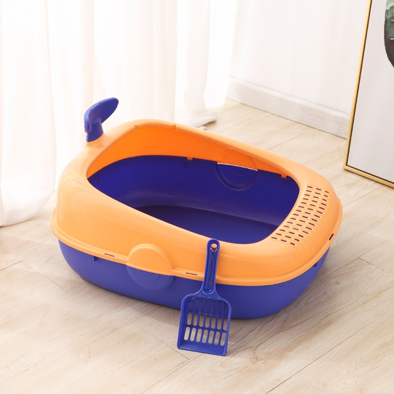 Cat Litter Box Supplier - Factory Wholesale New Large Anti Splash Semi-Closed Smart Toilet Pet Supplies