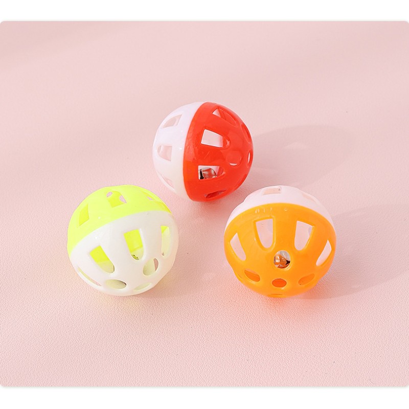 Cat Toys Manufacturer - Manufacturers Wholesale Bell Spherical Eco-Friendly Plastic Interactive