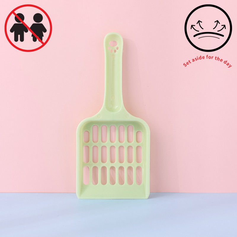Pet Cleaning Tools Factory - Hot Selling Upgraded Plastic Multi-Color Non Stick Cat Litter Shovels