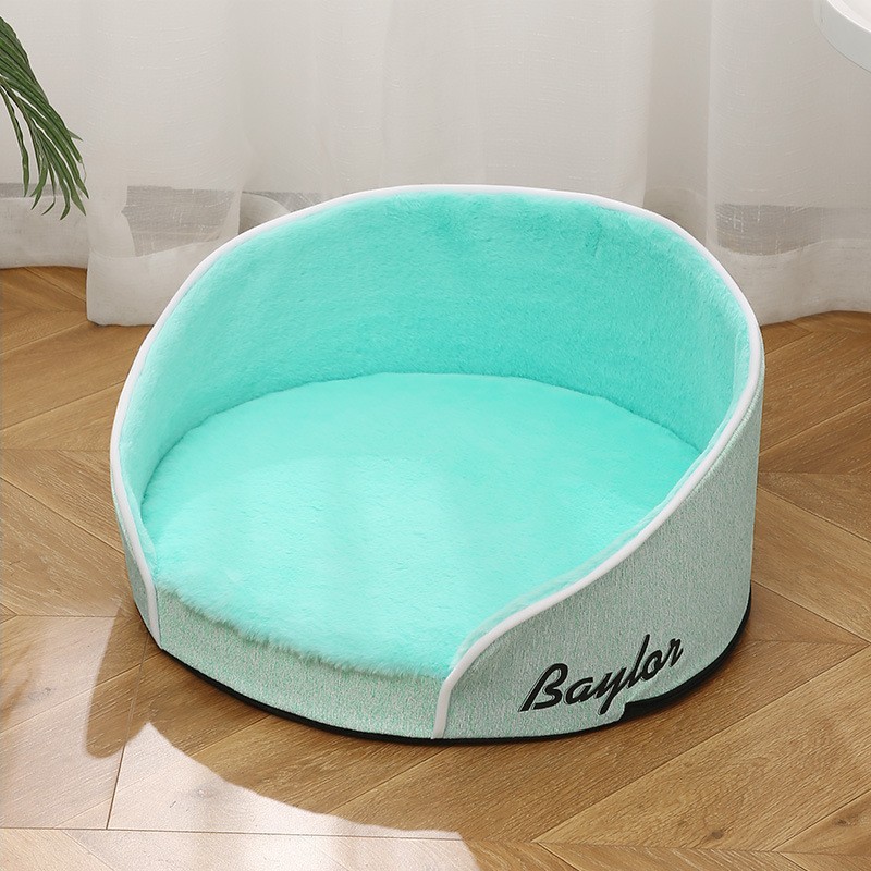 Cat Nest Manufacturer - Soft Round Removable Padded Sleeping Mat Kittens Small Cats Non-Slip Washable