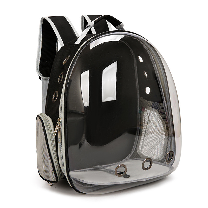 Pet Backpack Manufacturer - On Sale Double Shoulder Portable Travel Backpack Outdoor Pet Dog Carrier Front Window