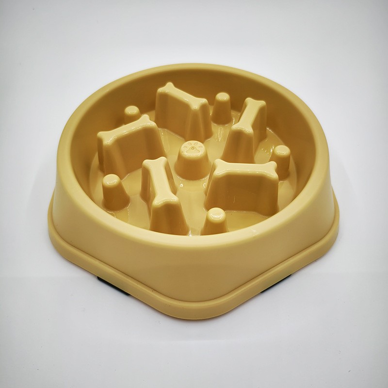 Pet Bowl Manufacturer - Durable Slow Feeder Eco-friendly Pp Non-slip Anti-choke Slow Eating Licking