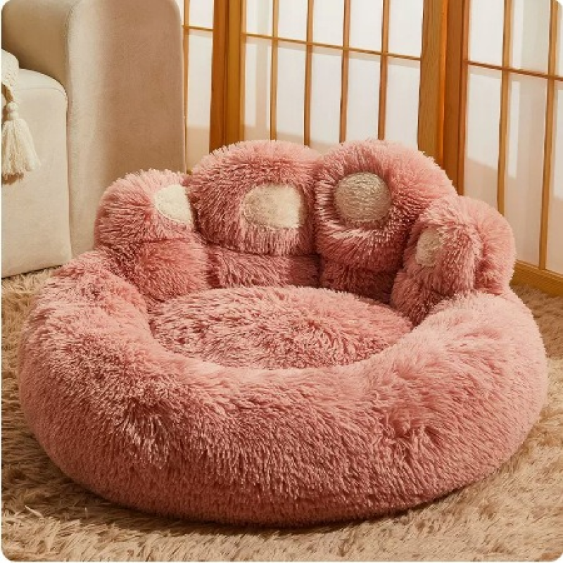 Pet Bed Supplier - Annual Procurement Paw Shape Foldable Pet Bed All Seasons Comfortable Small Large