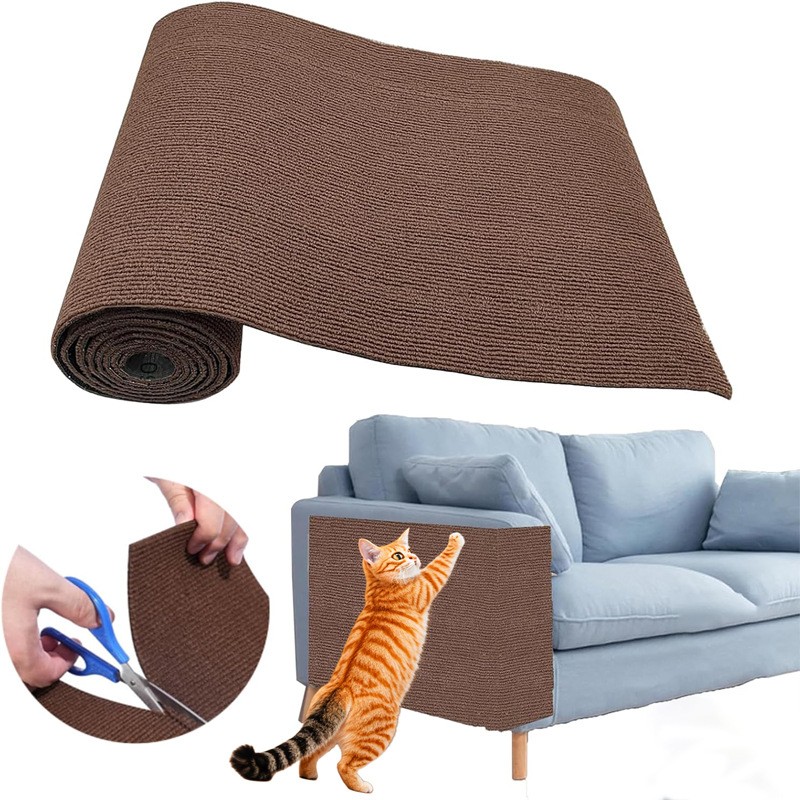 Cat Scratching Mat Supplier - Wholesale Self-adhesive Adhesive Backing Dog Mat Cat Litter for Self-Adhesive