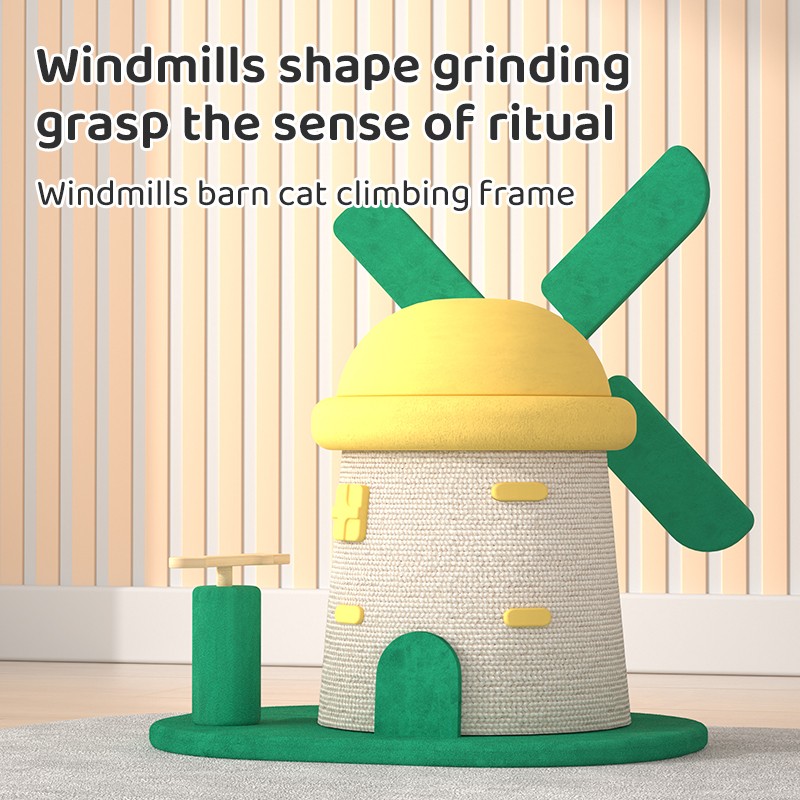 Cat Climbing Frame Manufacturer - Creative Interesting Cactus Carrot Safe Stable Cat Climbing Frame