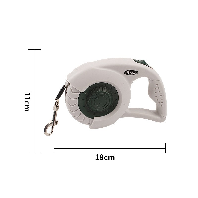 Pet Leash Supplier - Custom Automatic Retractable Reflective Nylon Leash Small Medium Sized Pet