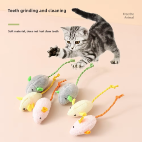 Cat Toys Factory - Manufacturer Direct Eco-Friendly Durable Realistic Mouse Bite Toys for Cats