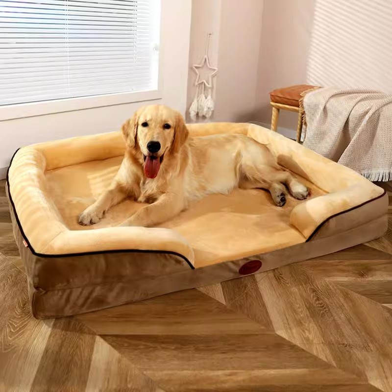 Dog Sofa Bed Manufacturer - Custom Eco-Friendly Extra Large Chew Proof Waterproof Memory Foam Orthopedic