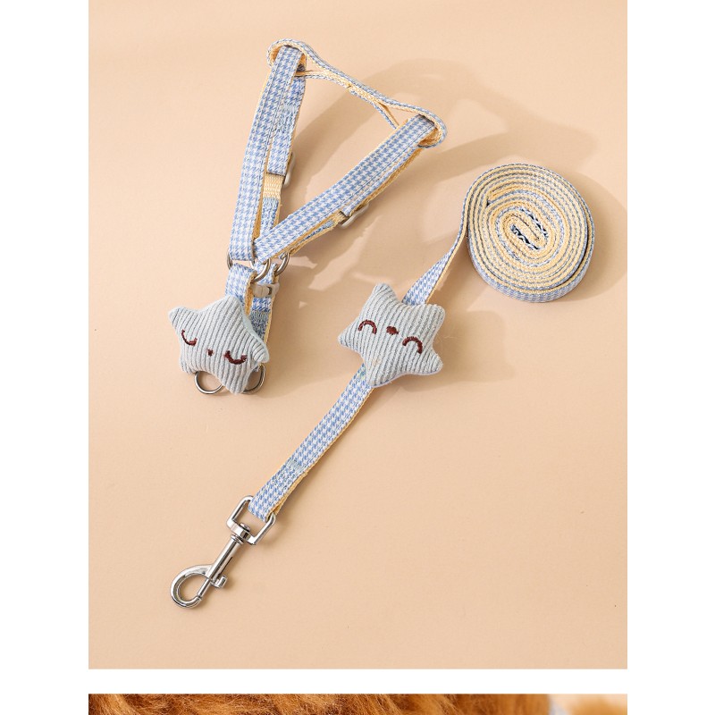 Pet Harness Supplier - Wholesale High Quality Adjustable Lightweight Comfortable Soft Travel Set