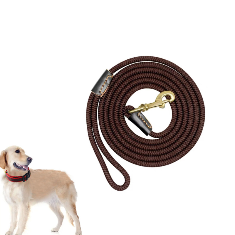 Pet Leash Factory - Extended 5m Multi-Nylon Durable Quick Release Light Features Outdoor Training