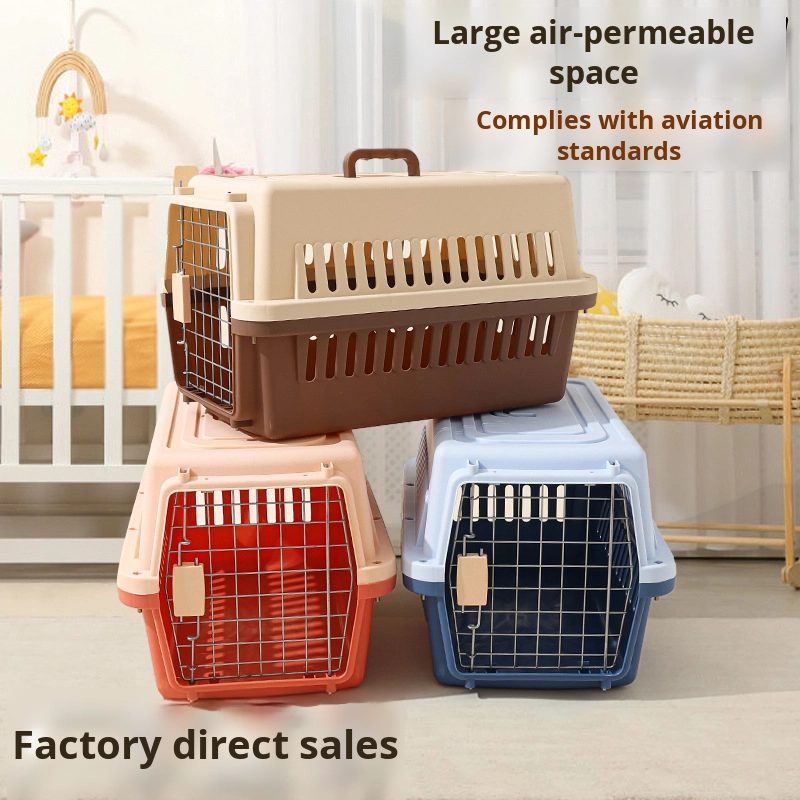 Pet Carrier Manufacturer - Factory Direct Sales Light Weight Portable Outdoor Plastic Space Capsule Airline Approved