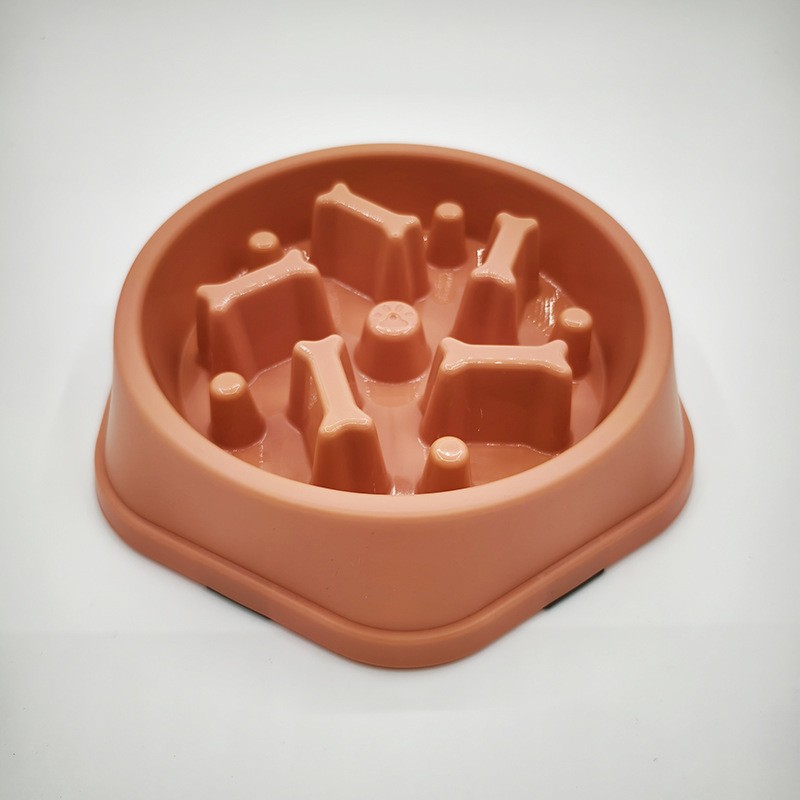 Pet Bowl Manufacturer - Durable Slow Feeder Eco-friendly Pp Non-slip Anti-choke Slow Eating Licking