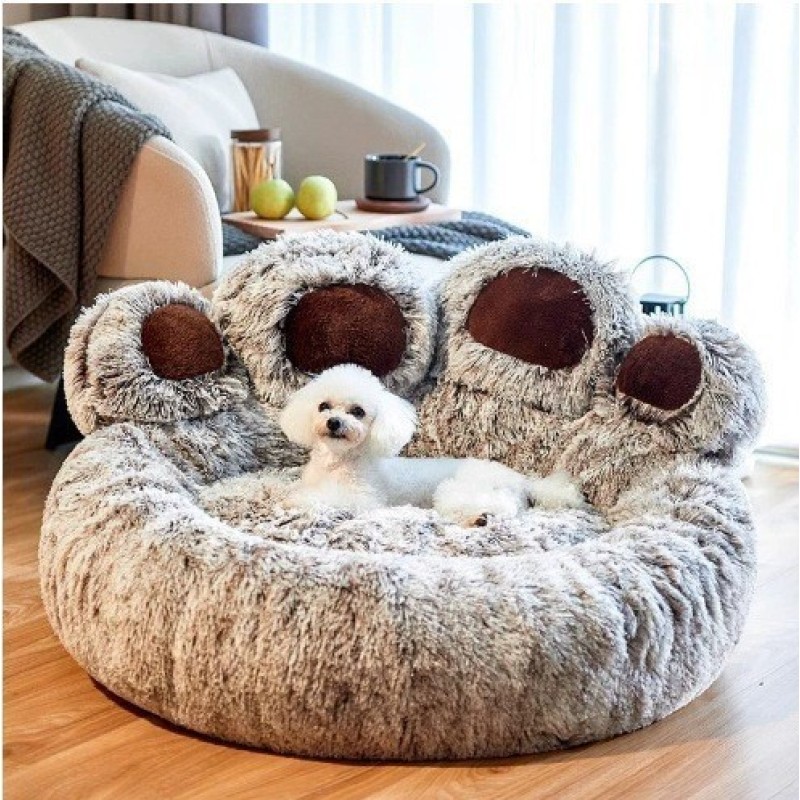 Pet Bed Supplier - Annual Procurement Paw Shape Foldable Pet Bed All Seasons Comfortable Small Large