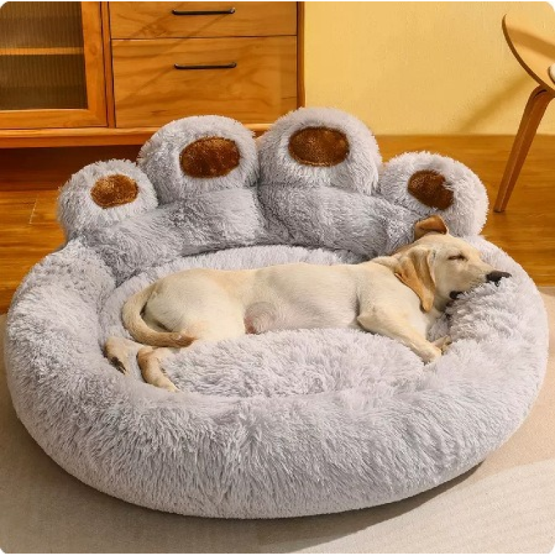 Pet Bed Supplier - Annual Procurement Paw Shape Foldable Pet Bed All Seasons Comfortable Small Large