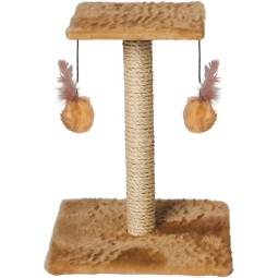 Cat Tower Supplier - Double Balls Nest Basket Sisal Fabric