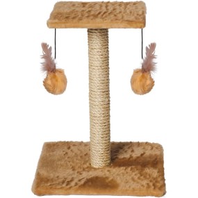 Cat Tower Supplier - Double Balls Nest Basket Sisal Fabric