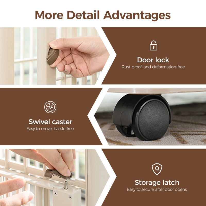 Pet Cage Supplier - Best-selling Folding Multiple Sizes