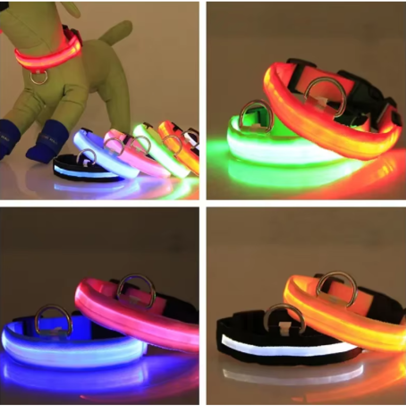 Dog Collar Supplier - Custom Waterproof Flashing Reflective