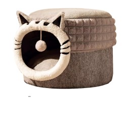 Cat Couch Factory - Cute Fluffy Beds Removable Washable