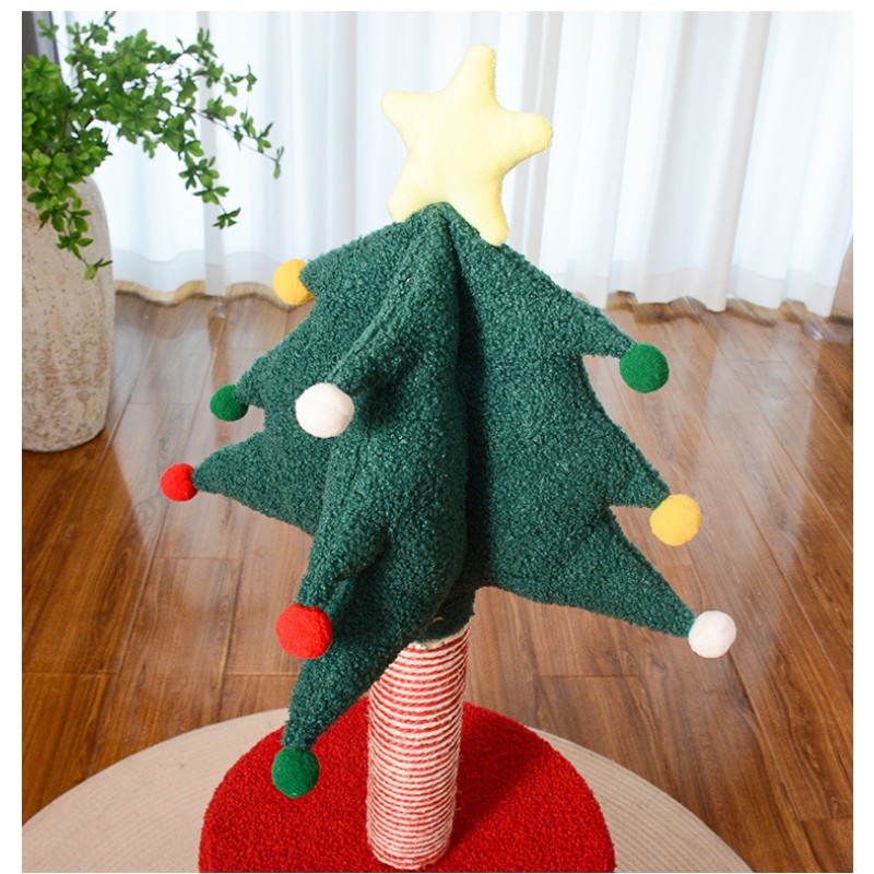 Cat Climbing Frame Supplier - Wholesale Red Green Christmas