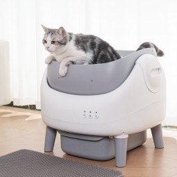 Automatic Cat Toilet Supplier - Smart Self-Cleaning Convenient