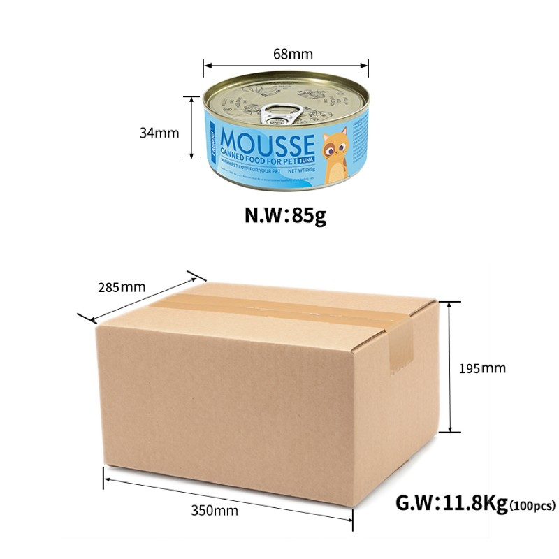 Pet Wet Food Manufacturer - Hot Selling OEM ODM 85g