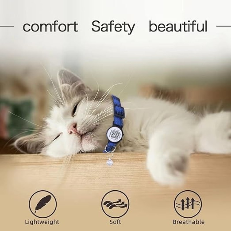 Cat Collar Supplier - Airtag Safety Breakaways Buckle