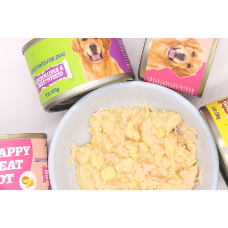 Pet Food Supplier - Top Selling OEM ODM 170g Chicken Pumpkin