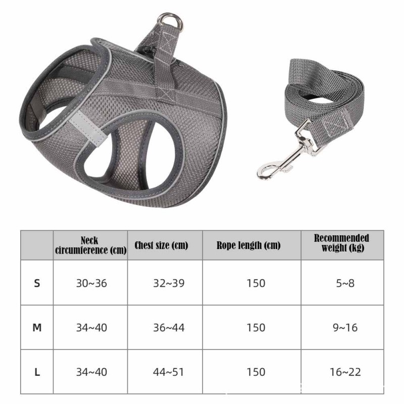 Pet Harness Supplier - Custom Adjustable Nylon No-Pull