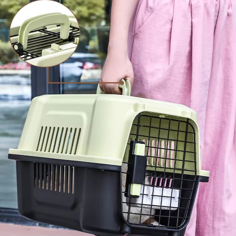 Pet Carrier Supplier - Plastic Kennels Airline Approved Wire
