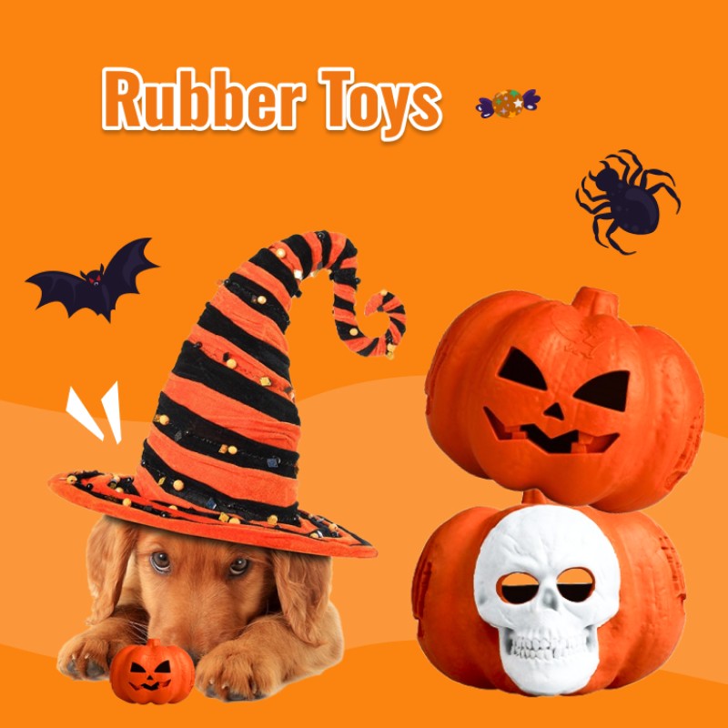 Pet Toy Manufacturer - Engaging Chew Halloween Pumpkin