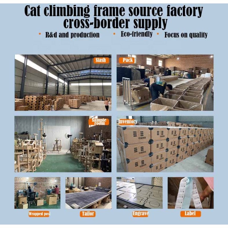 Cat Tree Manufacturer - Castle Villa Heavy Duty 3 Types