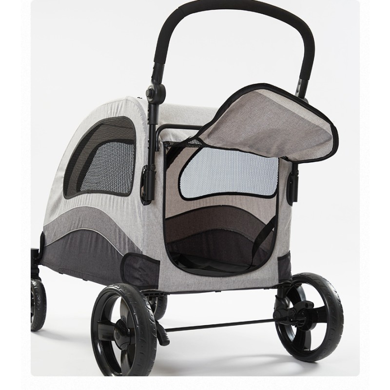 Dog Stroller Manufacturer - Extra Large All-Terrain 4 Wheel