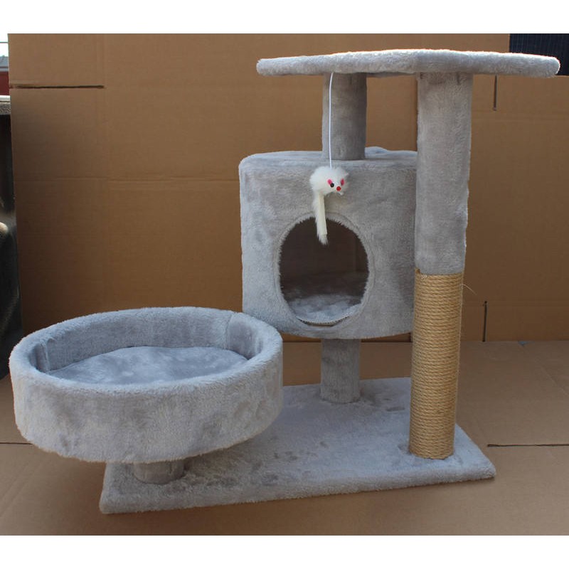 Cat Scratching Post Manufacturer - OEM Basic Tower Sisal Strap