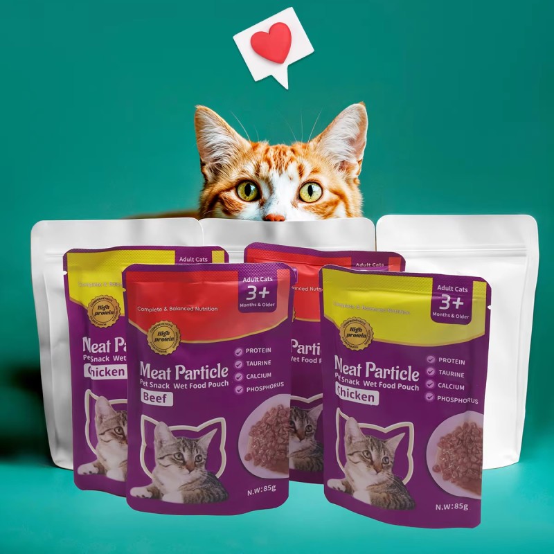 Cat Wet Food Supplier - Wholesale Chicken Gravy Fresh Pouch