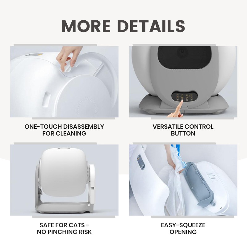 Automatic Litter Box Factory - 2025 Easy Clean Standbox App