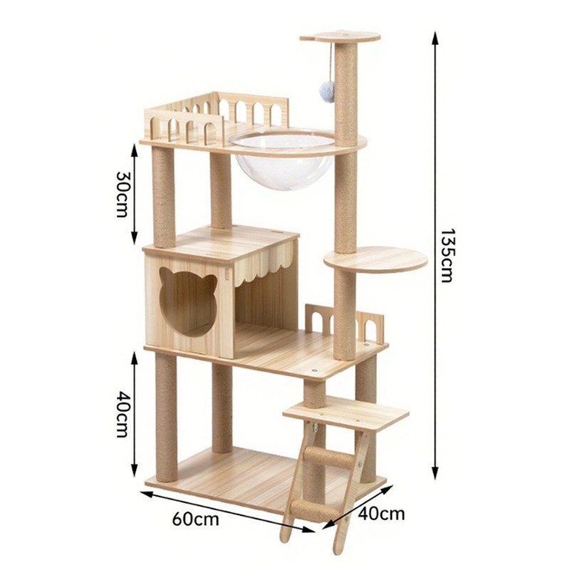 Cat Climbing Frame Factory - Luxury Modern Sturdy Wooden