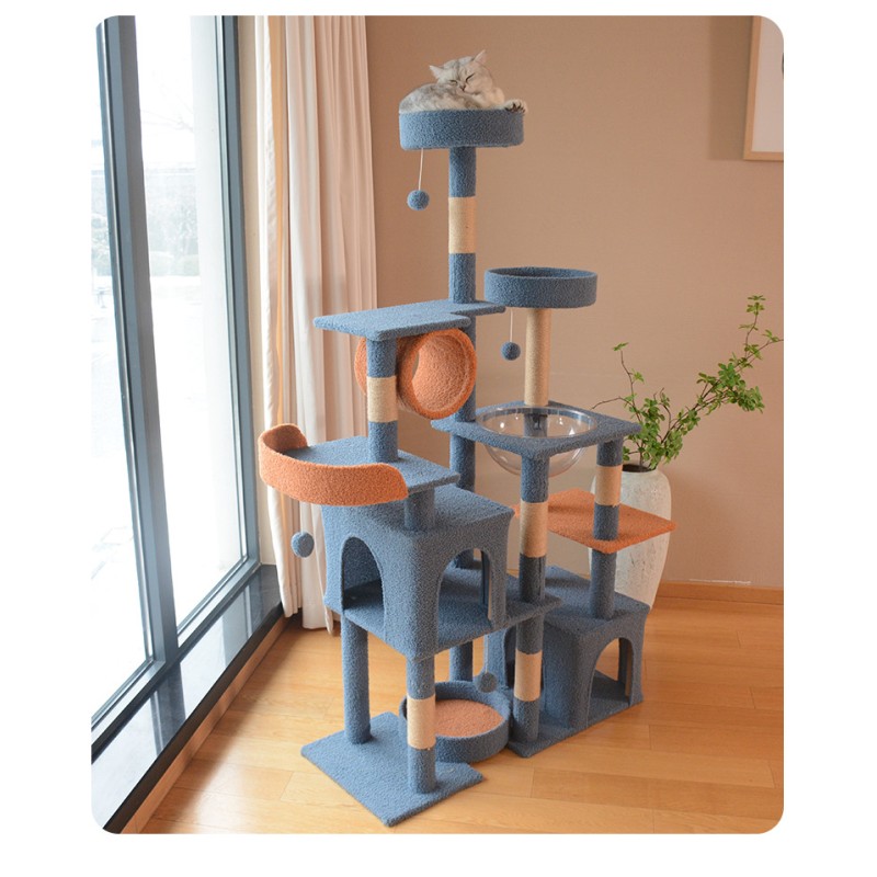 Cat Tower Factory - Multi-Functional Sisal Jumping Platform