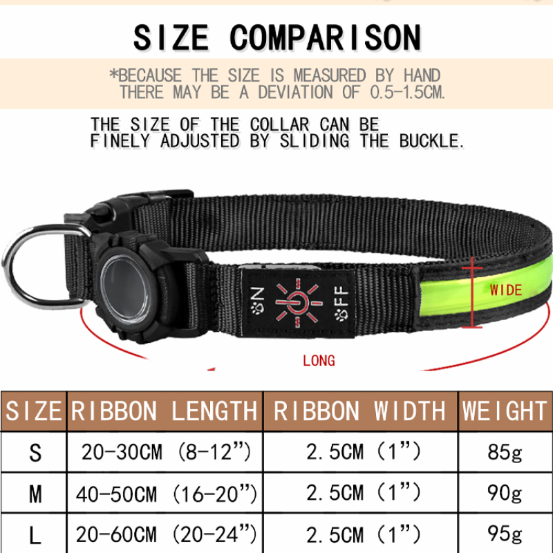 Dog Collar Supplier - Hot Sale Tracker Holder Reflective PVC